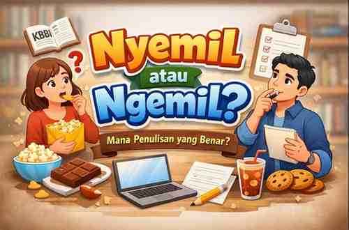 Yang Benar Nyemil atau Ngemil