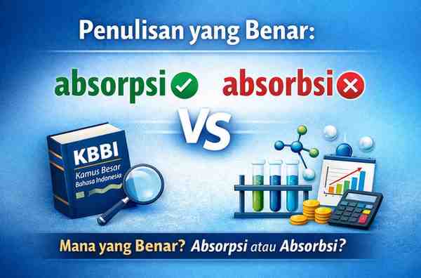 Penulisan yang Benar Absorpsi atau Absorbsi