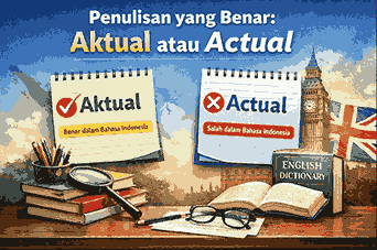Penulisan yang Benar Aktual atau Actual