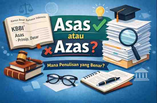 Penulisan yang Benar Asas atau Azas