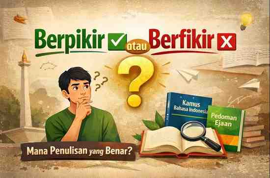 Penulisan yang Benar Berpikir atau Berfikir