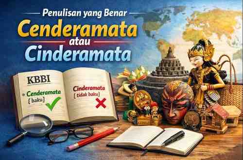 Penulisan yang Benar Cenderamata atau Cinderamata