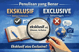 Penulisan yang Benar Eksklusif atau Exclusive