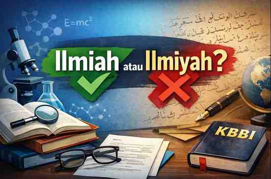 Penulisan yang Benar Ilmiah atau Ilmiyah