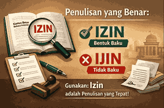 Penulisan yang Benar Izin atau Ijin