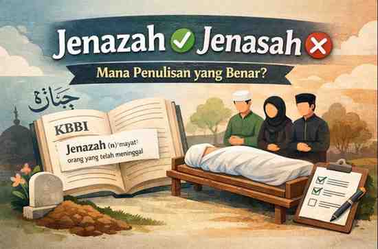 Penulisan yang Benar Jenazah atau Jenasah