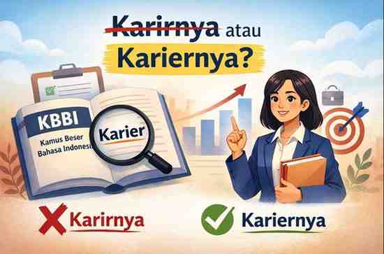 Penulisan yang Benar Karirnya atau Kariernya
