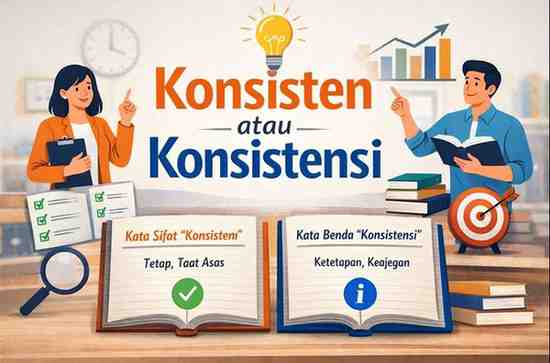 Penulisan yang Benar Konsisten atau Konsistensi