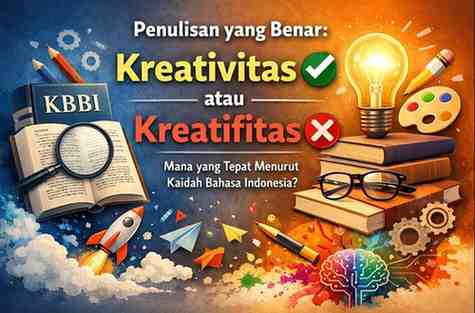 Penulisan yang Benar Kreativitas atau Kreatifitas
