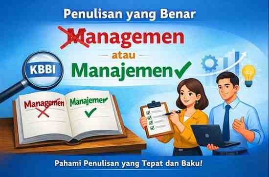Penulisan yang Benar Managemen atau Manajemen