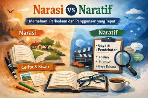 Penulisan yang Benar Narasi atau Naratif