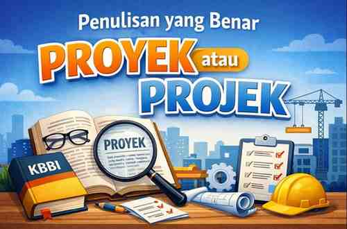 Penulisan yang Benar Proyek atau Projek
