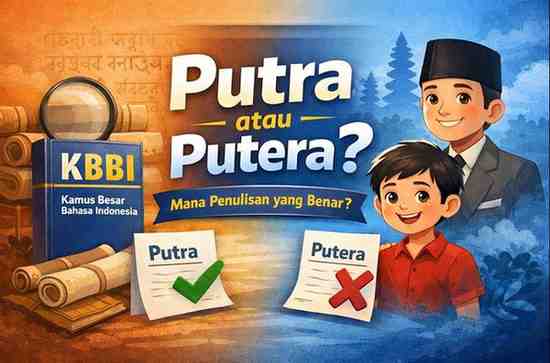 Penulisan yang Benar Putra atau Putera