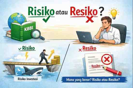 Penulisan yang Benar Risiko atau Resiko