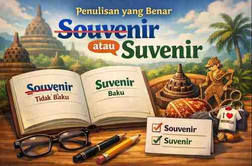 Penulisan yang Benar Souvenir atau Suvenir