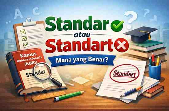 Penulisan yang Benar Standar atau Standart