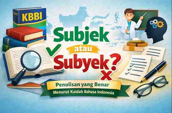 Penulisan yang Benar Subjek atau Subyek