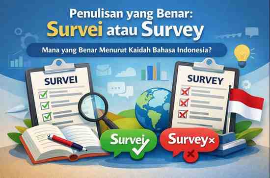 Penulisan yang Benar Survei atau Survey