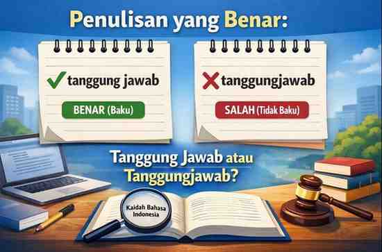 Penulisan yang Benar Tanggung Jawab atau Tanggungjawab