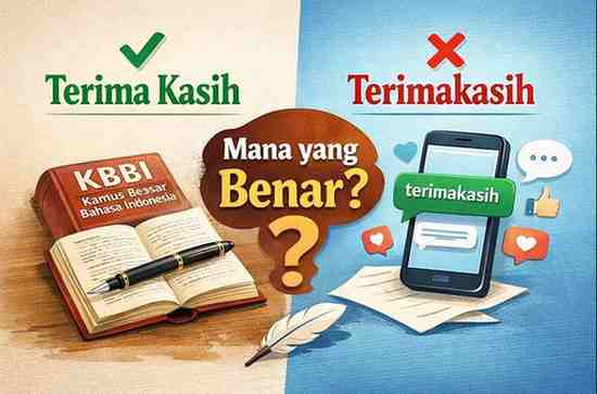 Penulisan yang Benar Terima Kasih atau Terimakasih