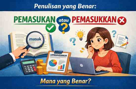 Penulisan yang Benar Pemasukan atau Pemasukkan