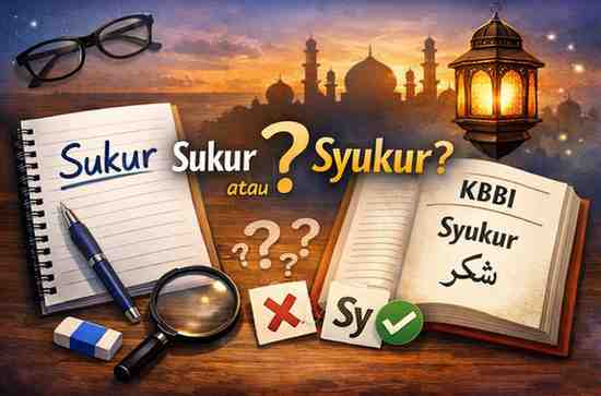 Penulisan yang Benar Sukur atau Syukur