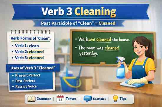 Verb 3 Cleaning Adalah