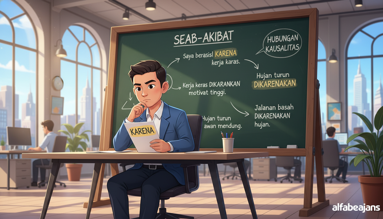 karena atau dikarenakan