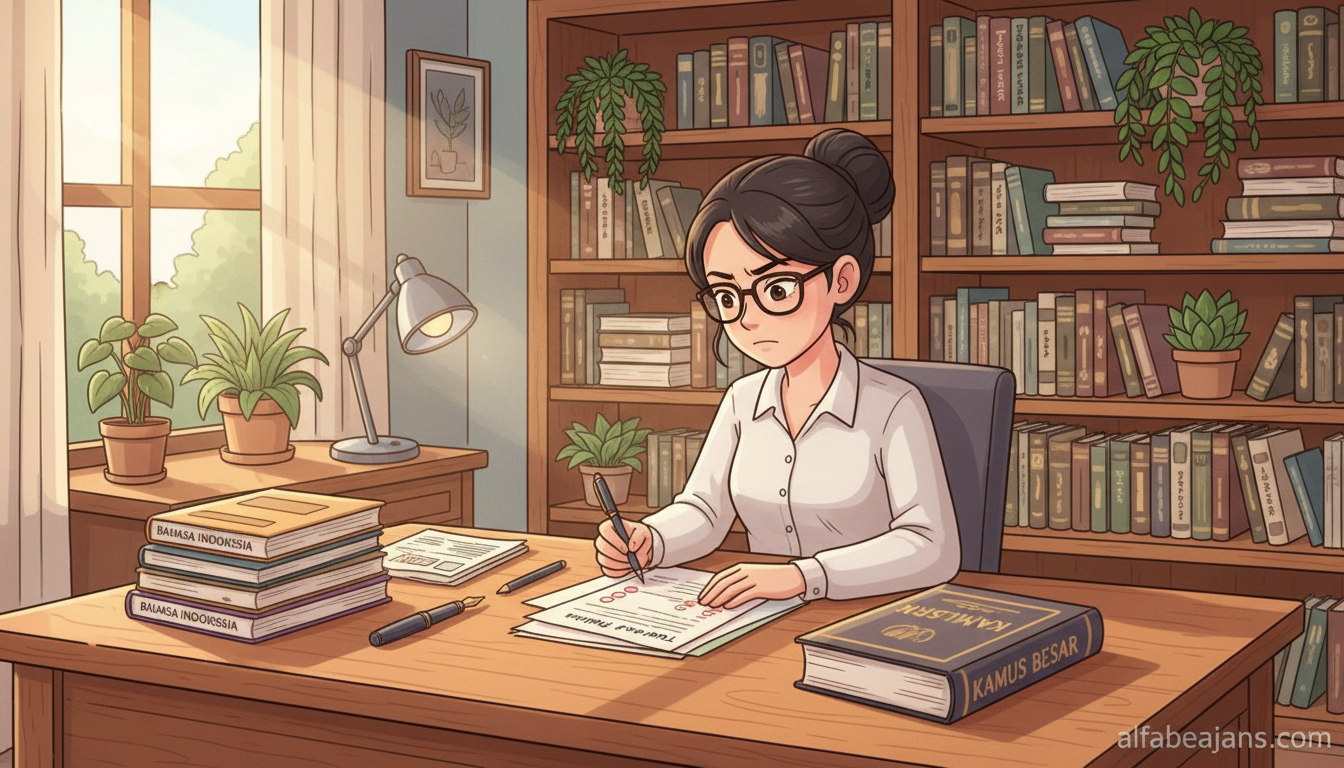 salah tulis dalam bahasa indonesia